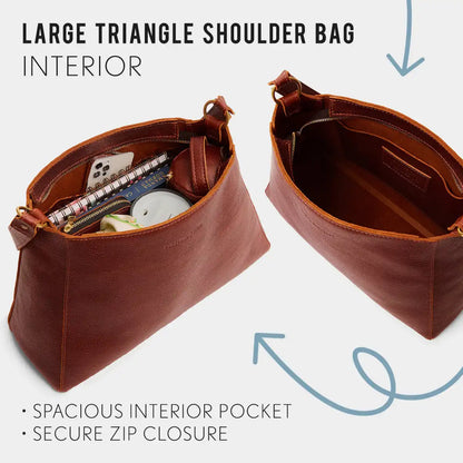 'Almost Perfect' Triangle Shoulder Bag