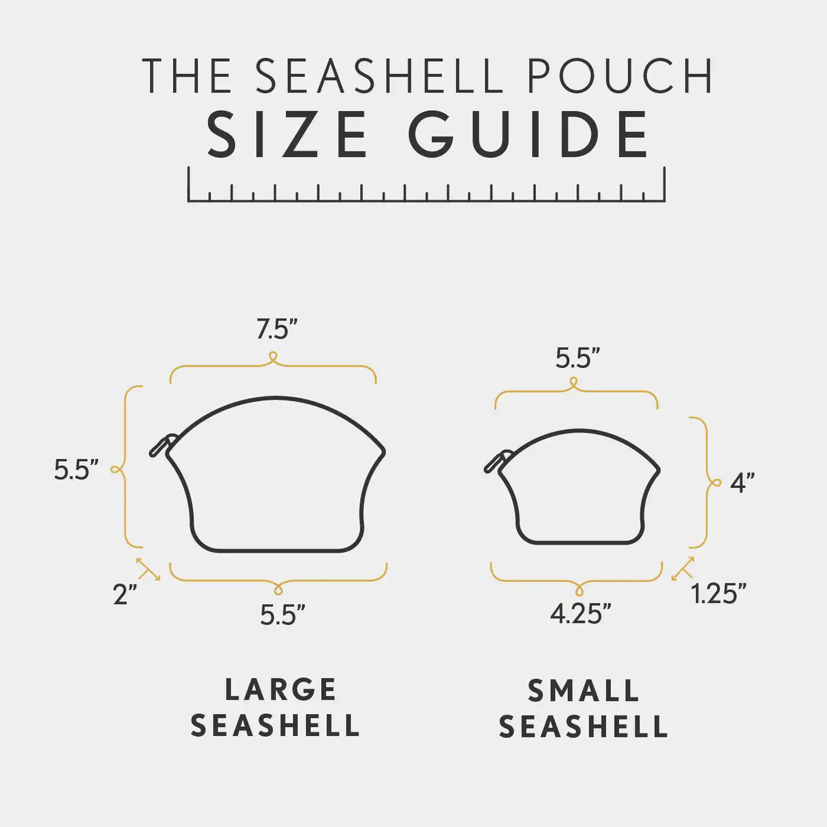 Almost Perfect' Seashell Pouch