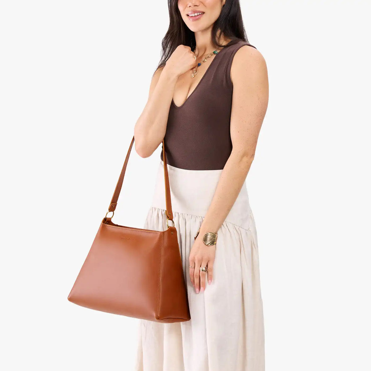 'Almost Perfect' Triangle Shoulder Bag