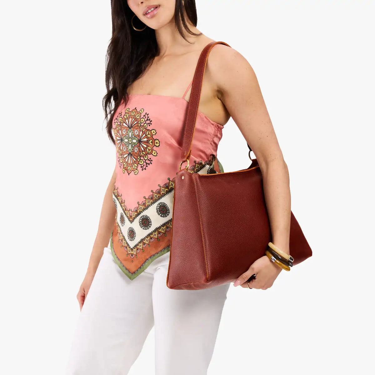 'Almost Perfect' Triangle Shoulder Bag