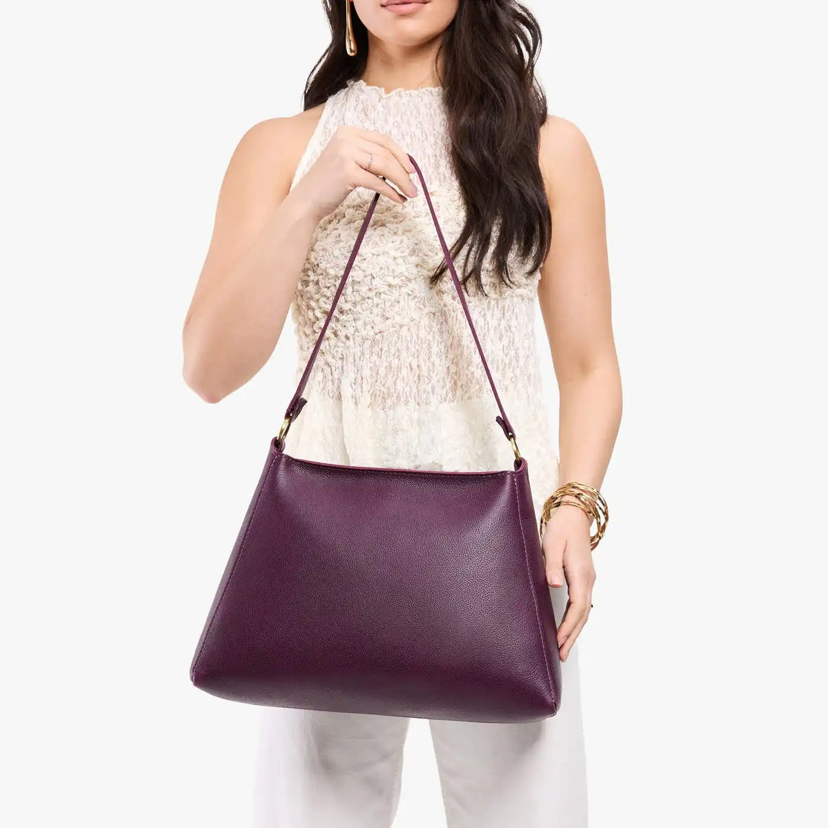 'Almost Perfect' Triangle Shoulder Bag