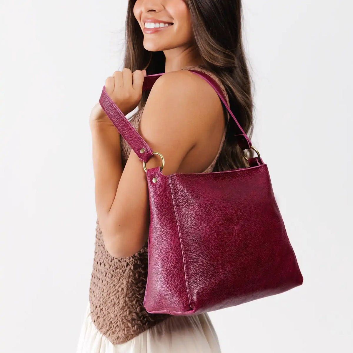 'Almost Perfect' Triangle Shoulder Bag