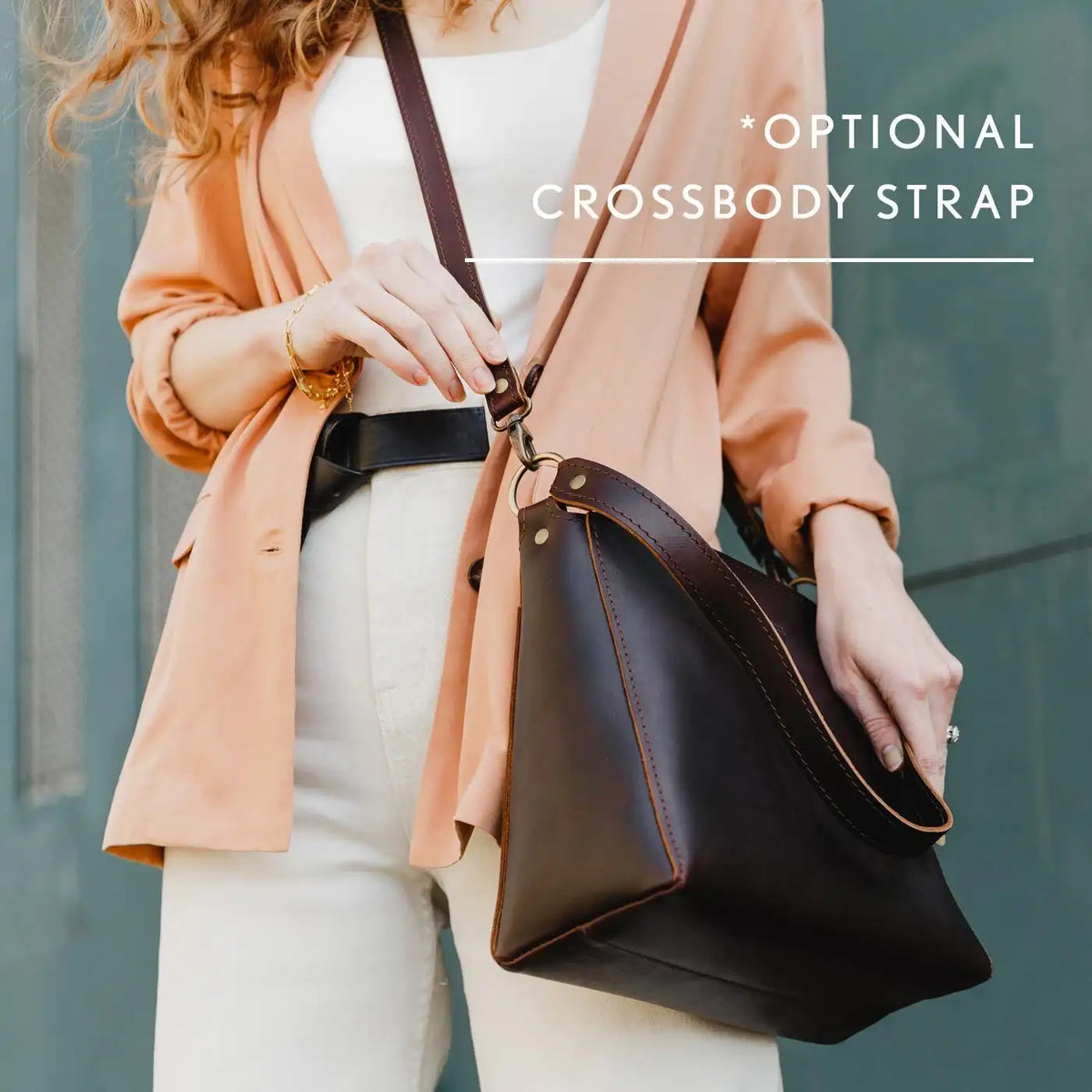 'Almost Perfect' Triangle Shoulder Bag
